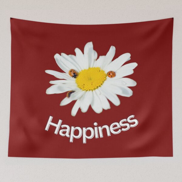 Item preview, Happiness – Ladybug on a daisy | Nature & Joy of Life designed and sold by Katja LebenFreude.