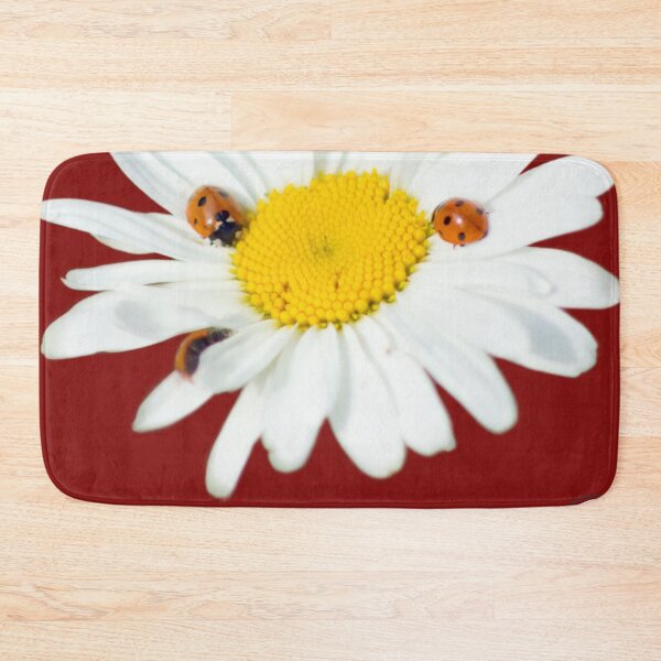 Item preview, Happiness – Ladybug on a daisy | Nature & Joy of Life designed and sold by Katja LebenFreude.
