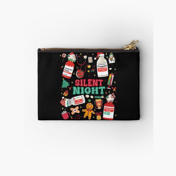 Item preview, Retro Propofol Silent Night Icu Nurses Funny Merry Christmas designed and sold by merlinnears.