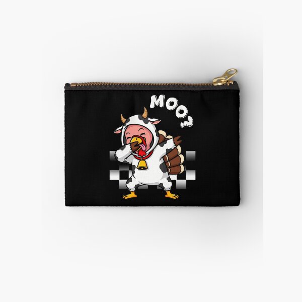 Item preview, Festive Holiday Day 90s Turkey Moo Thanksgiving Cow Funny designed and sold by rebeccathanuos.