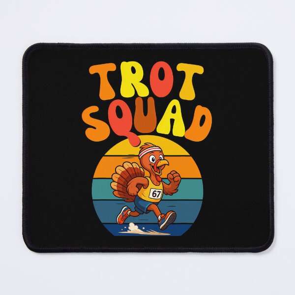Item preview, Trot Fall Thanksgiving Squad 80s Cute Gobble Happy designed and sold by CalvinVanAuken.