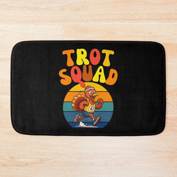 Item preview, Trot Fall Thanksgiving Squad 80s Cute Gobble Happy designed and sold by CalvinVanAuken.