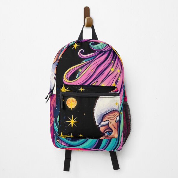 Item preview, Psychedelic Neon Santa – Groovy Holiday Vibes designed and sold by Digitalhub12.