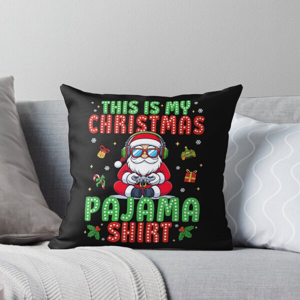 Item preview, This Is My Christmas Pajama Santa Claus Video Game Men Kids designed and sold by merlinnears.