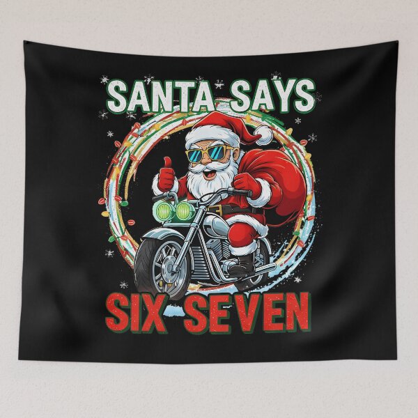 Item preview, Happy Santa Seven Bruh Says Six Retro Claus Santa Holiday designed and sold by ChadnoSmith.