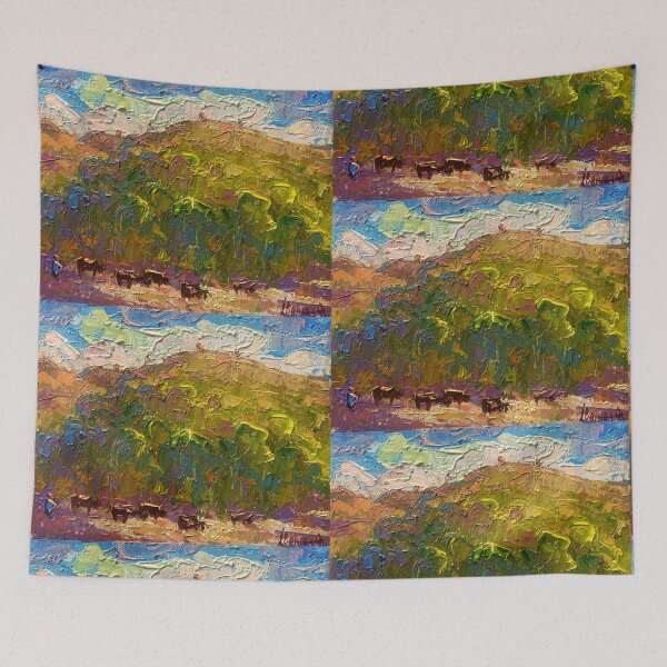 Item preview, A path at the foot of the mountains Oleksiy Ivanyuk designed and sold by ukrainianvin.