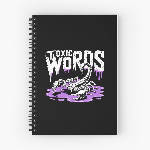 Item preview, Toxic Words Venomous Scorpion Dark Aesthetic Edgy Art About Harmful Speech designed and sold by ViktoonShirts.