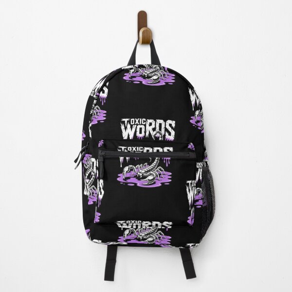 Item preview, Toxic Words Venomous Scorpion Dark Aesthetic Edgy Art About Harmful Speech designed and sold by ViktoonShirts.