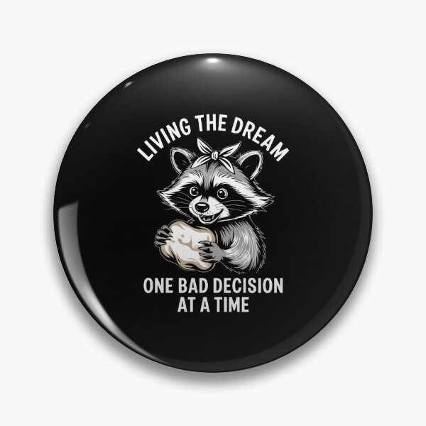 Item preview, Baker racoon joke designed and sold by LunaCrazeArt.