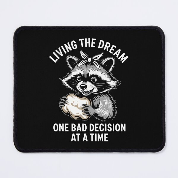 Item preview, Baker racoon joke designed and sold by LunaCrazeArt.