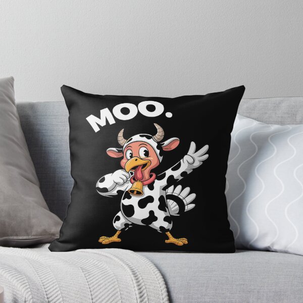 Item preview, Moo 90s Day Funny Cow Holiday Thanksgiving Turkey Festive designed and sold by rebeccathanuos.