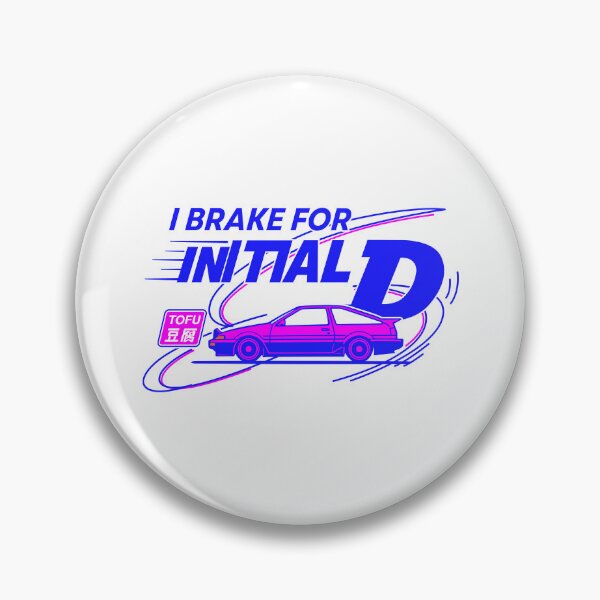 Item preview, I Brake For Initial D designed and sold by RAS-77.