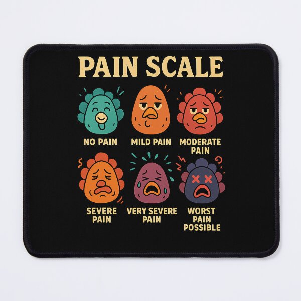 Item preview, Thanksgiving Pain Trauma Pain Nurse Vintage Scale Turkey Assessment Funny designed and sold by PAMELANUNZIO.