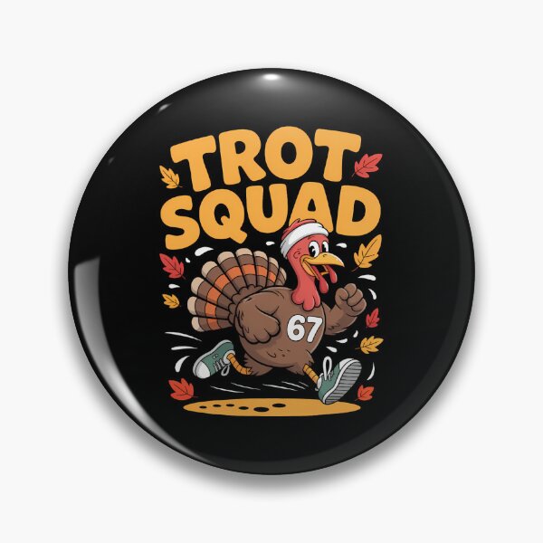 Item preview, 80s Squad Happy Fall Gobble Thanksgiving Cute Trot designed and sold by CalvinVanAuken.