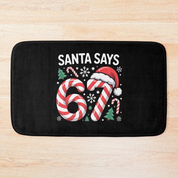 Item preview, Santa Santa Six Holiday Happy Seven Bruh Claus Says Retro designed and sold by ChadnoSmith.