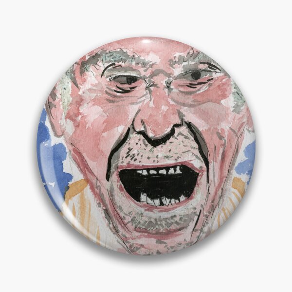 Item preview, Watercolour portrait of Charles Bukowski by J'Aboie designed and sold by Jaboie.