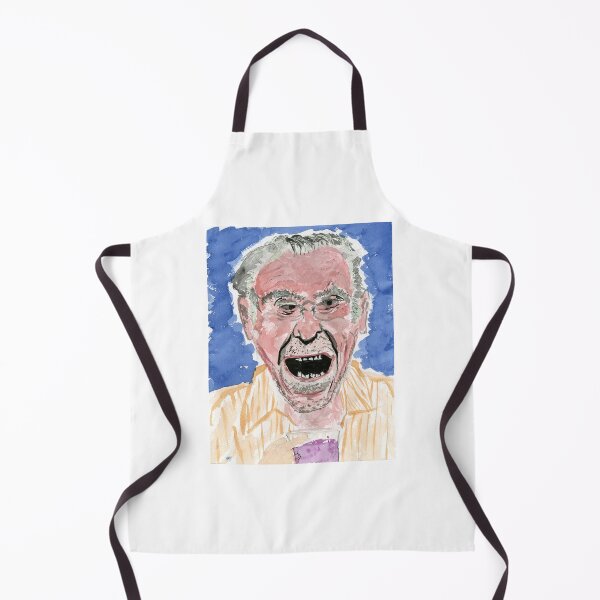 Item preview, Watercolour portrait of Charles Bukowski by J'Aboie designed and sold by Jaboie.