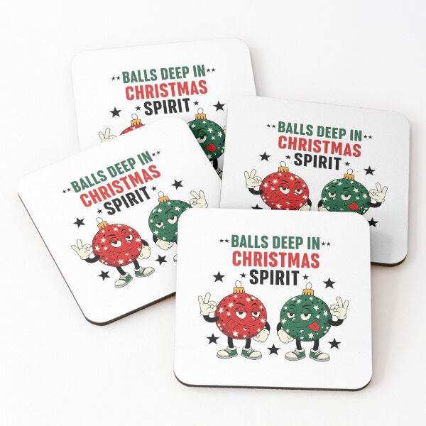 Item preview, Balls Holiday Christmas In Vintage Happy Quote Deep Couple designed and sold by JasonesNance.