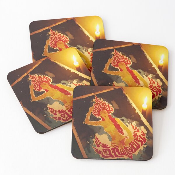 Item preview, Retro Painted Woman Card by Candlelight designed and sold by Koalangel.