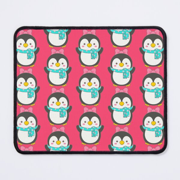 Item preview, Cute Penguin girl wearing winter clothes designed and sold by nuchz.