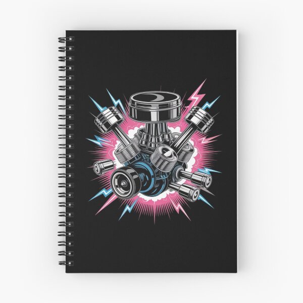 Item preview, Detailed V8 Engine Illustration - Pure Horsepower designed and sold by MechanicZone71.