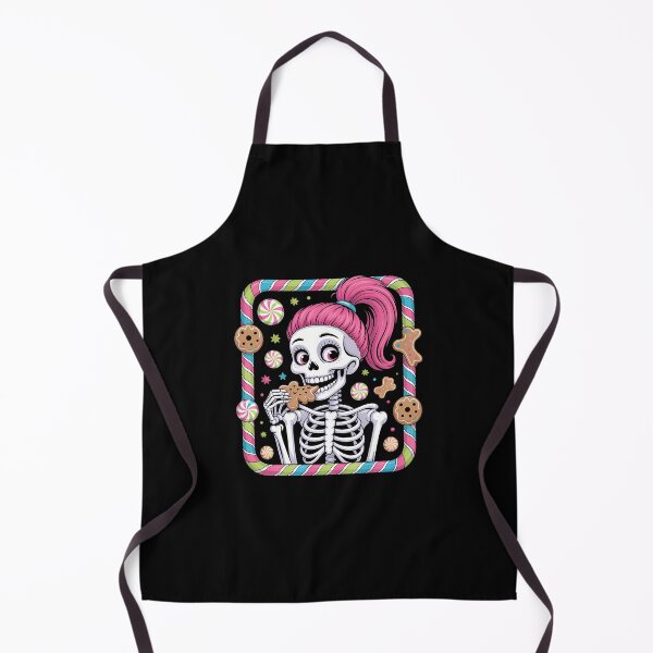 Item preview, Merry and Bright Gingerbread Skull Christmas Candy designed and sold by Bandikonsalez.