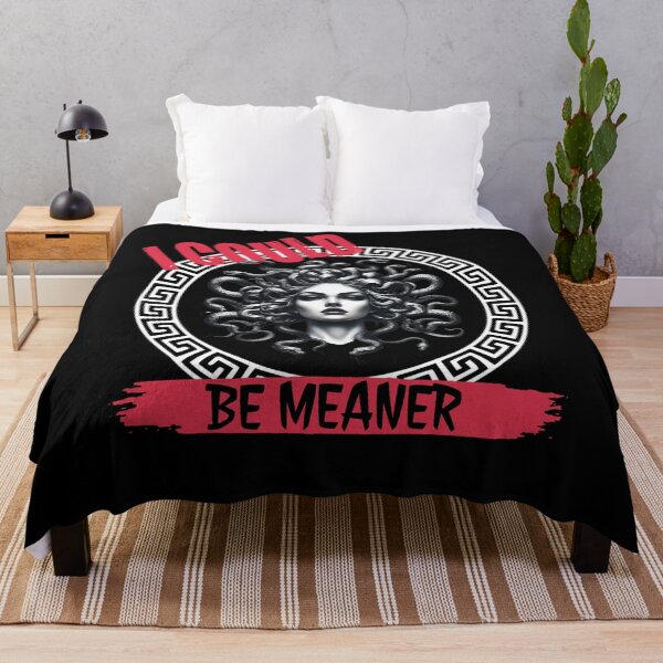 Item preview, Bold Medusa Head – I Could Be Meaner Tee designed and sold by LarryMBrown.
