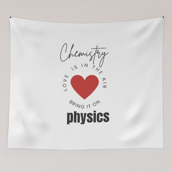 Item preview, Fall In Love Chemistry and Physics Design designed and sold by WorthyByDwethi.