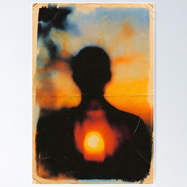 Item preview, Sunset Silhouette with Radiant Core designed and sold by Koalangel.