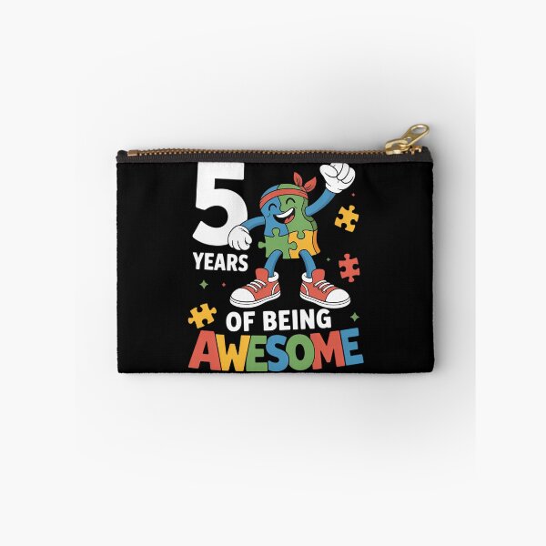 Item preview, 5 Year Old Birthday Autistic Boy Girl Autism Awareness designed and sold by Bandikonsalez.