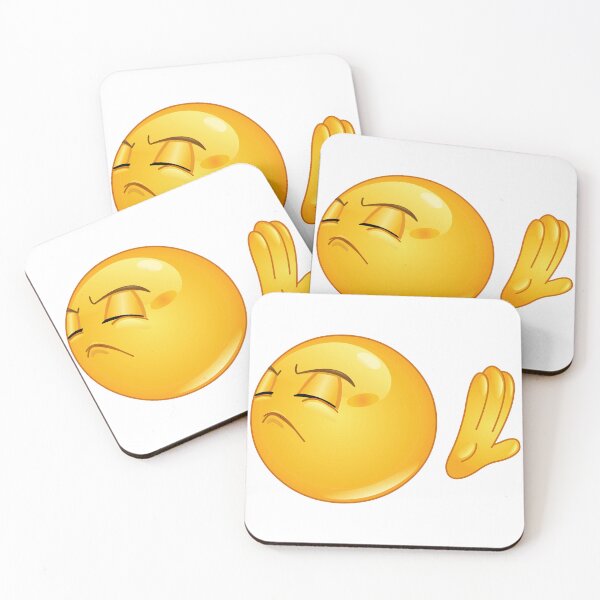 Item preview, Waving Face Emoji Greeting designed and sold by logocity63.