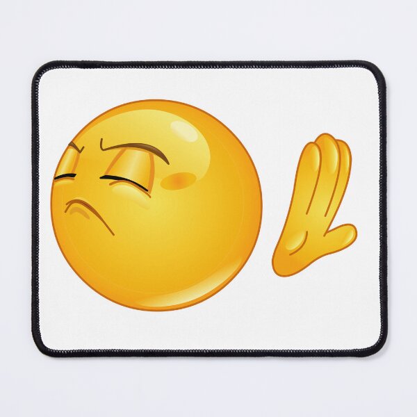 Item preview, Waving Face Emoji Greeting designed and sold by logocity63.