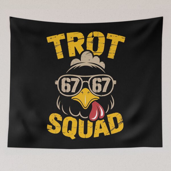 Item preview, Fall Cute Thanksgiving Gobble Trot 80s Happy Squad designed and sold by CalvinVanAuken.