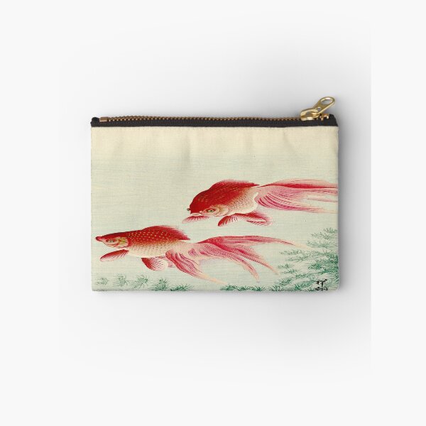 Item preview, Two Veiltail Goldfish | Ohara Koson Japanese Woodblock Print (1900–1936) designed and sold by UBU-space.
