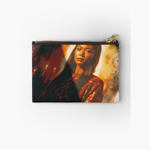Item preview, Moody Retro Portrait Overlaid with Abstract Shapes designed and sold by Koalangel.
