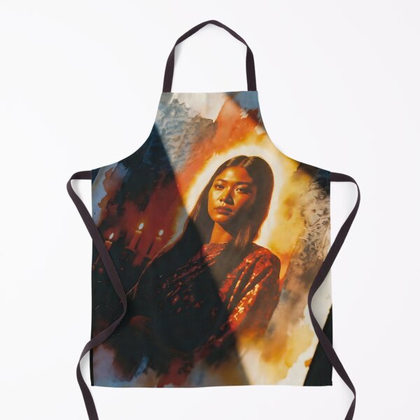 Item preview, Moody Retro Portrait Overlaid with Abstract Shapes designed and sold by Koalangel.