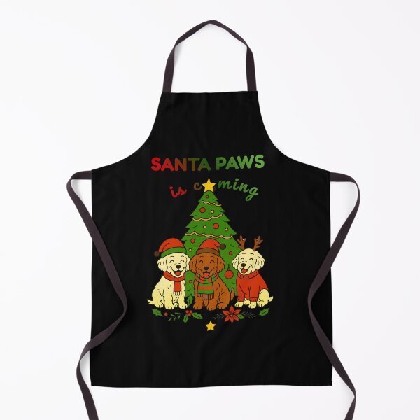 Item preview, Santa Paw is Coming Funny Christmas Cockapoo Gift designed and sold by RNTStudio.