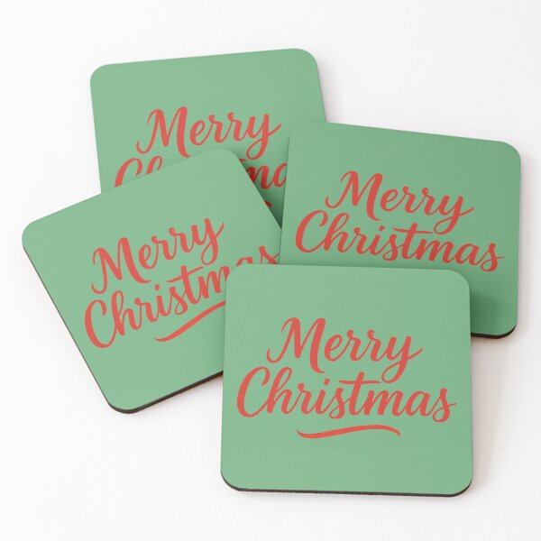 Item preview, Merry Christmas Typography Red Calligraphy Elegant Christmas Lettering designed and sold by charlypicazo.