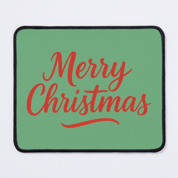 Item preview, Merry Christmas Typography Red Calligraphy Elegant Christmas Lettering designed and sold by charlypicazo.