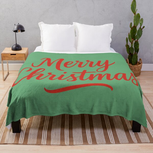 Item preview, Merry Christmas Typography Red Calligraphy Elegant Christmas Lettering designed and sold by charlypicazo.
