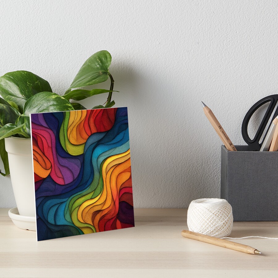 Item preview, Art Board Print designed and sold by SmileshareShop.