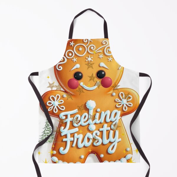 Item preview, Feeling Frosty Gingerbread Man – Ornate Holiday Cookie Art designed and sold by Digitalhub12.