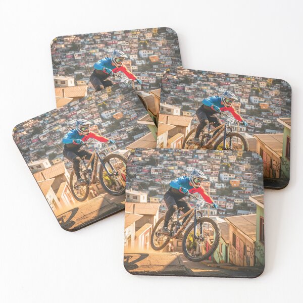 Item preview, Urban Climb: Mountain Biker Charges through Steep Stairs. designed and sold by Hinson MTB Visuals.