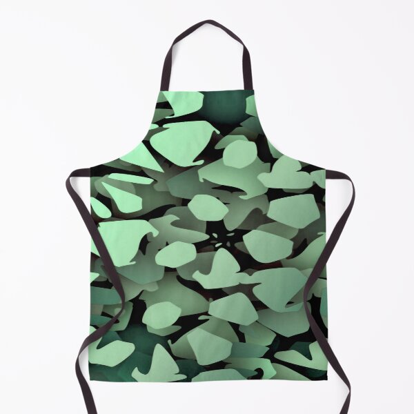Item preview, Organic Shapes in Green designed and sold by ViaARTfactory.
