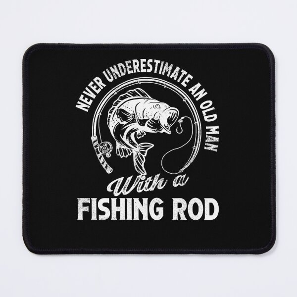 Item preview, Bold Fishing Rod Old Man Tee designed and sold by LashondaGreen89.