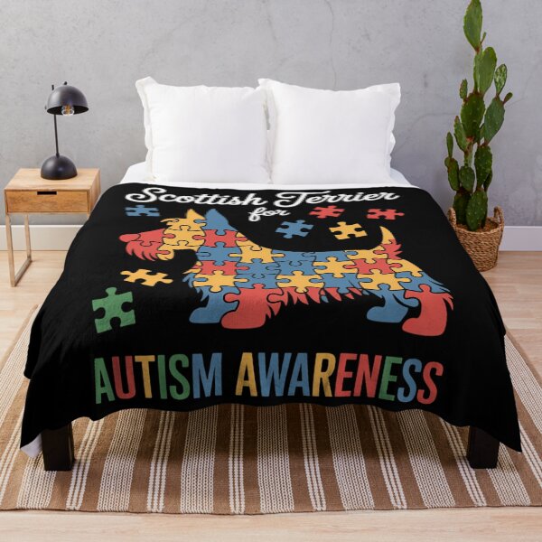 Item preview, Scottish Terrier For Autism Awareness designed and sold by Bandikonsalez.