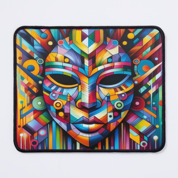 Item preview, Shamanic vision in kaleidoscopic patterns designed and sold by LaraVisionsArts.