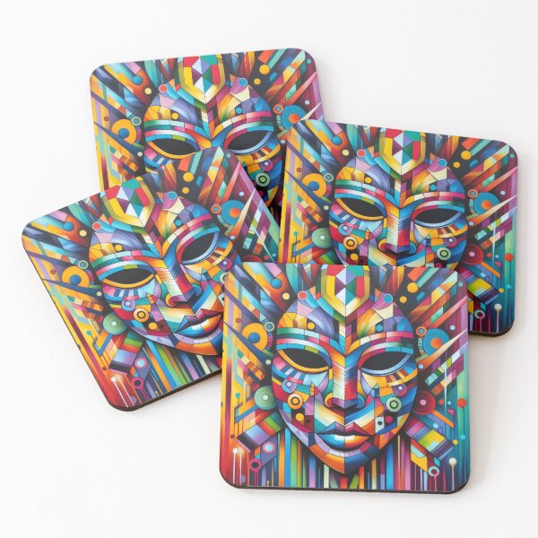 Item preview, Shamanic vision in kaleidoscopic patterns designed and sold by LaraVisionsArts.