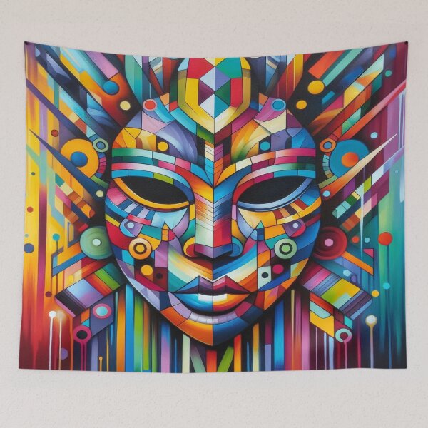 Item preview, Shamanic vision in kaleidoscopic patterns designed and sold by LaraVisionsArts.