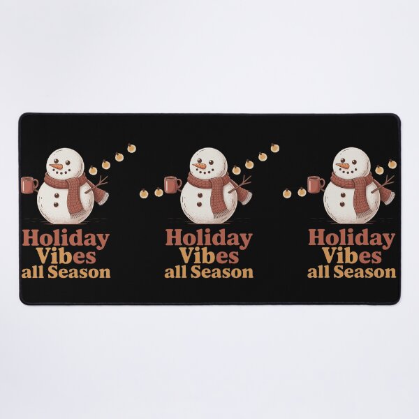 Item preview, Holiday Vibes All Season – Cute Snowman Winter T-Shirt designed and sold by grand-shop1.